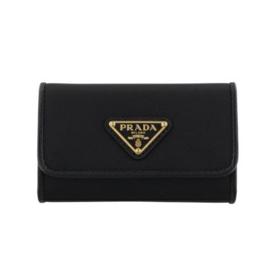 プラダ キーケース レディース TESSUTO トライアングルロゴ ブラック PRADA 1PG004 2DMI F0002 NERO | GINZA  LoveLove（ラブラブ）