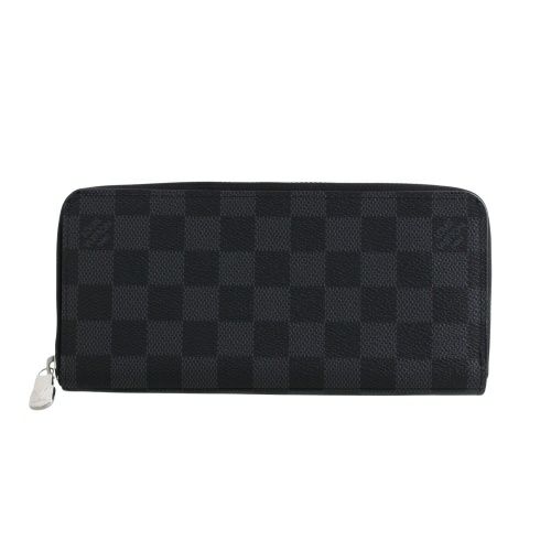 ルイヴィトン 長財布 メンズ ダミエ グラフィット ジッピーウォレット  
