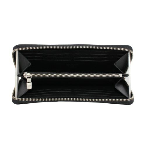 ルイヴィトン 長財布 メンズ ダミエ グラフィット ジッピーウォレット・ホリゾンタル ブラック LOUIS VUITTON N00056