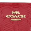 コーチ アウトレット 二つ折り財布 レディース スナップ ウォレット・シグネチャー レザー レッド COACH OUTLET CV415 IMRED