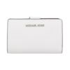 マイケルコース 二つ折り財布 レディース ジェット セット トラベル ホワイト MICHAEL KORS 35R4STVF6L OPTIC WHITE