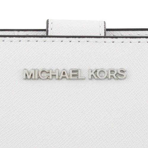 マイケルコース 二つ折り財布 レディース ジェット セット トラベル ホワイト MICHAEL KORS 35R4STVF6L OPTIC WHITE