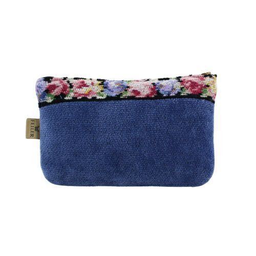 フェイラー ポーチ 化粧ポーチ レディース AIDA SCHWARZ ブルー FEILER AIDA SCHWARZ 207 SMOKE BLUE