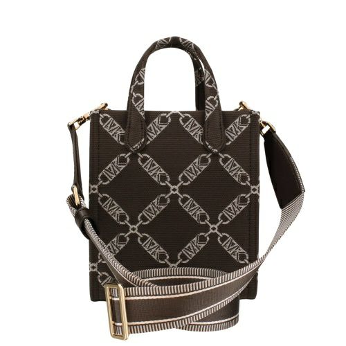 マイケルコース ショルダーバッグ レディース Gigi Extra Small Empire Logo Jacquard ブラウン MICHAEL KORS 32F3G3GC0J 240 CHOCMULTI
