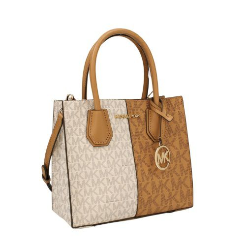 MICHAEL KORS ショルダーバッグ ブラウン/ホワイト Michael Kors ショルダーバッグ ホワイト/ブラウン