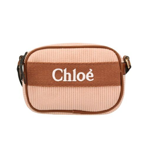 クロエ ショルダーバッグ レディース CHLOE KIDS クロエ キッズ ロゴ ピンク CHLOE C20273 454 PALE PINK