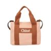 クロエ ショルダーバッグ キッズ ガールズ レディース CHLOE KIDS クロエ キッズ ロゴ ピンク CHLOE C20274 454 PALE PINK