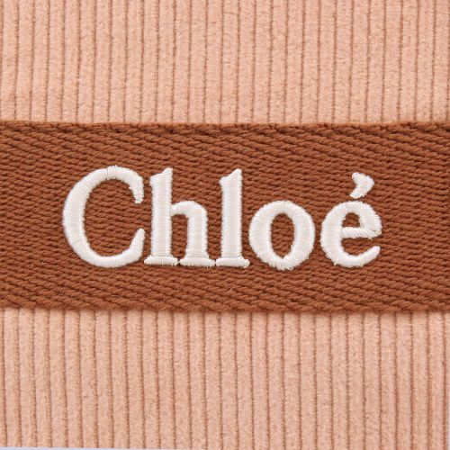 クロエ ショルダーバッグ キッズ ガールズ レディース CHLOE KIDS クロエ キッズ ロゴ ピンク CHLOE C20274 454 PALE PINK