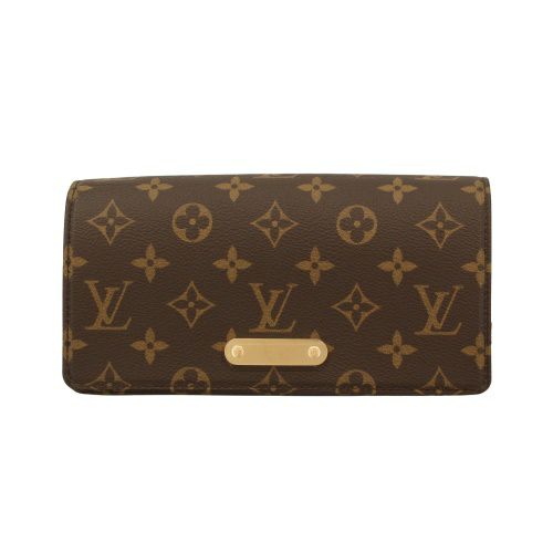 ルイヴィトン ショルダーバッグ レディース モノグラム ウォレット オン チェーン・リリー ブラウン LOUIS VUITTON M82509 |  GINZA LoveLove（ラブラブ）