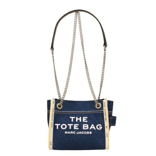 マークジェイコブス ショルダーバッグ レディース デニム ブルー Marc  