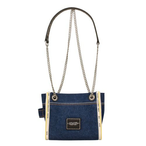 マークジェイコブス ショルダーバッグ レディース デニム ブルー Marc 