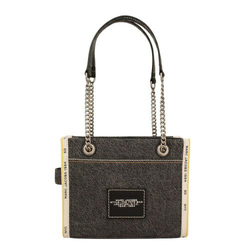 マークジェイコブス ショルダーバッグ レディース デニム ブラック Marc Jacobs 2F4HTT029H05 965 BLACK WASH
