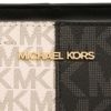 マイケルコース ショルダーバッグ レディース ジェットセット ツートン ロゴ ブラック MICHAEL KORS 35F4GTVC1V BLACK MULTI