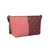 マイケルコース ショルダーバッグ レディース ジェットセット ツートン ロゴ レッド MICHAEL KORS 35F4GTVC1V OXBLOOD MLTI