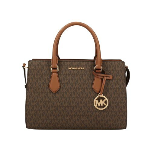 マイケルコース ショルダーバッグ レディース シーラ ミディアム ロゴ サッチェル ブラウン MICHAEL KORS 35S3G6HS2B  BROWN | GINZA LoveLove（ラブラブ）