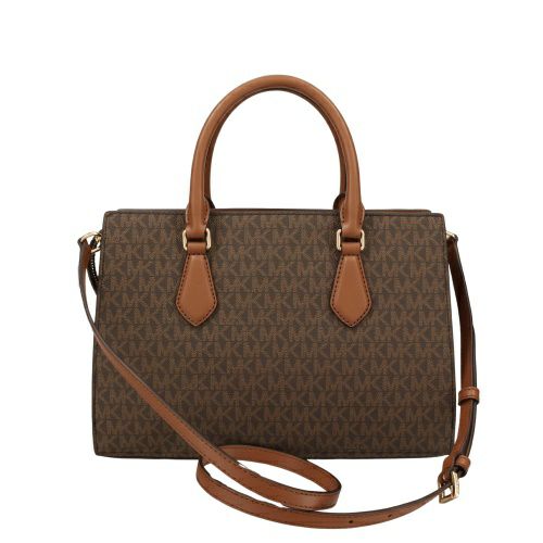 マイケルコース ショルダーバッグ レディース シーラ ミディアム ロゴ サッチェル ブラウン MICHAEL KORS 35S3G6HS2B  BROWN | GINZA LoveLove（ラブラブ）