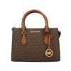 マイケルコース ショルダーバッグ レディース MKシグネチャー ブラウン MICHAEL KORS 35S3G6HS5B BROWN