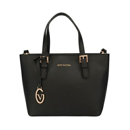 ジャンニ バレンチノ トートバッグ レディース ブラック GIANNI VALENTINO GV001 BLACK | GINZA  LoveLove（ラブラブ）