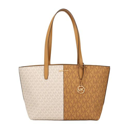 マイケルコース トートバッグ レディース ジェットセット ロゴ トートバッグ ブラウン MICHAEL KORS 35F4GTVT6V DEER MULTI