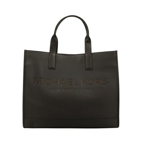 マイケルコース トートバッグ メンズ クーパー ロゴ レザー ブラック MICHAEL KORS 37S4LCOT4I BLACK