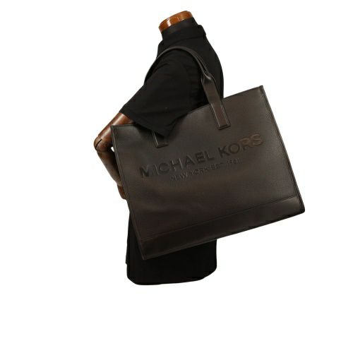 マイケルコース トートバッグ メンズ クーパー ロゴ レザー ブラック MICHAEL KORS 37S4LCOT4I BLACK