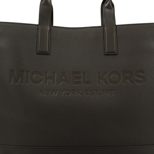マイケルコース トートバッグ メンズ クーパー ロゴ レザー ブラック MICHAEL KORS 37S4LCOT4I BLACK