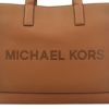 マイケルコース トートバッグ メンズ クーパー ロゴ レザー トートバッグ ブラウン MICHAEL KORS 37S4LCOT4I LUGGAGE