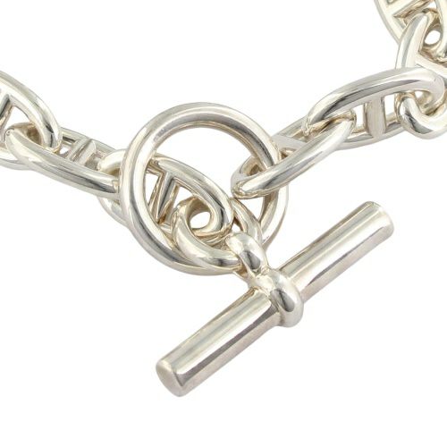 エルメス ブレスレット レディース メンズ ユニセックス シェーヌダンクル GM シルバー HERMES H101672B