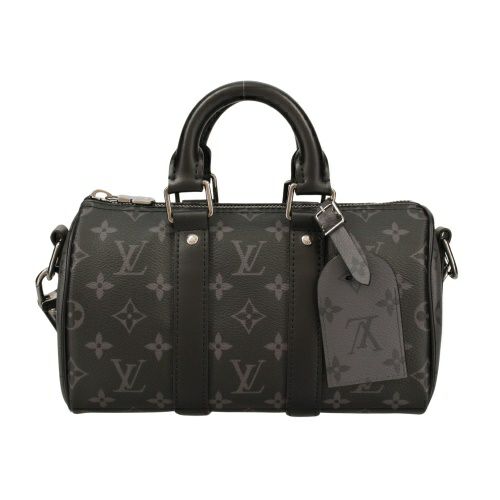 ルイヴィトン ボストンバッグ メンズ モノグラム エクリプス キーポル・バンドリエール 25 ブラック LOUIS VUITTON M46271 |  GINZA LoveLove（ラブラブ）