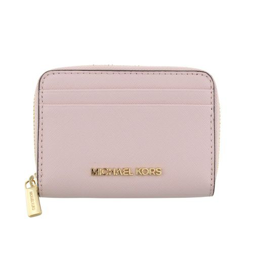 マイケルコース コインケース カードケース レディース ジェット セット トラベル レザー ピンク MICHAEL KORS 35H8GTVZ1L POWDER BLUSH