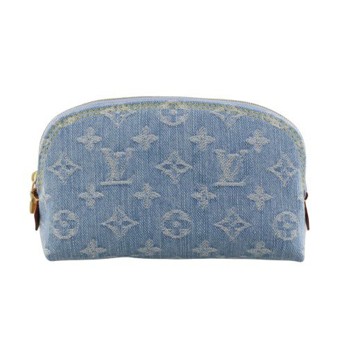 ルイヴィトン ポーチ レディース モノグラム ポシェット・コスメティック ブルー LOUIS VUITTON M83616 Sky Blue Denim