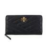 トリーバーチ 財布 長財布 レディース KIRA CHEVRON ZIP CONTINENTAL WLT ブラック TORY BURCH 90348 001 BLACK