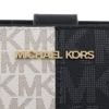 マイケルコース 財布 二つ折り財布 レディース ジェット セット シグネチャー ツートーン ネイビー MICHAEL KORS 35F4GTVF6B BLACK MULTI