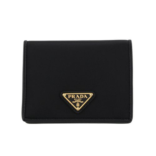 プラダ 二つ折り財布 財布 レディース TESSUTO ブラック PRADA 1MV204 2DMI F0002 NERO