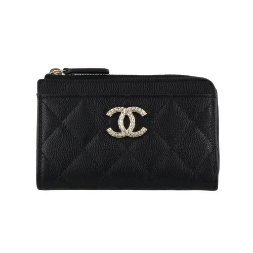 シャネル コインケース レディース ココマーク ブラック CHANEL AP4257  