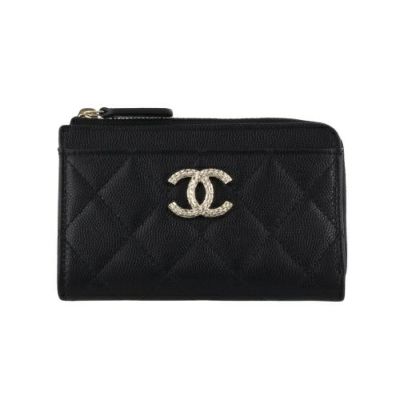 シャネル 三つ折り財布 レディース ココマーク ブラック CHANEL AP4319 B18212 94305 ブラック | GINZA  LoveLove（ラブラブ）