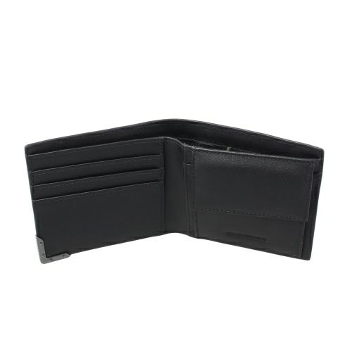エンポリオアルマーニ 二つ折り財布 メンズ ブラック EMPORIO ARMANI Y4R167 YQ82X 80001 BLACK