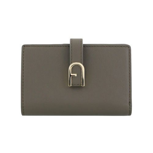 フルラ 二つ折り財布 レディース フロー FLOW S COMPACT WALLET グレー FURLA WP00401 BX2045 2810S SAGE