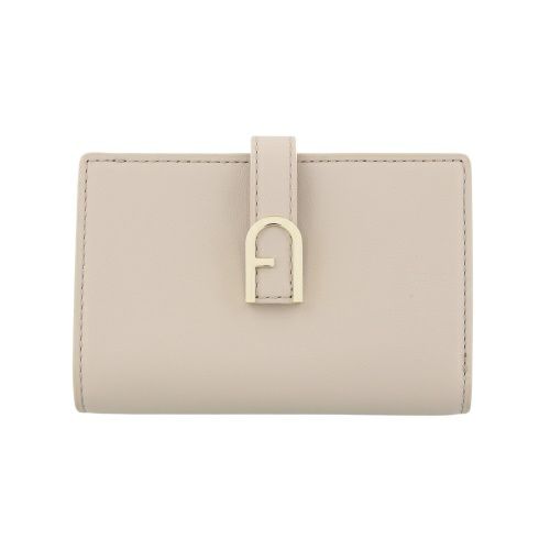 フルラ 二つ折り財布 レディース フロー FLOW S COMPACT WALLET ベージュ FURLA WP00401 BX2045 8E000 AVENA