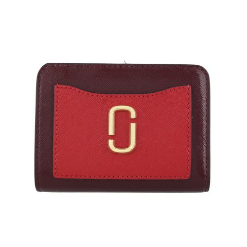 MARC JACOBS マークジェイコブス 二つ折り財布 レッド