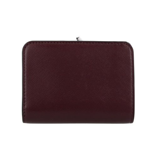 マークジェイコブス 二つ折り財布 レディース ザ ユーティリティ スナップショット レッド Marc Jacobs 2F3SMP062S07 613 OXBLOOD MULTI