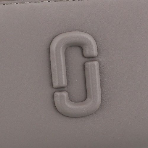 マークジェイコブス 二つ折り財布 レディース ザ レザー カバード Jマーク グレー Marc Jacobs 2S4SMP007S02 055 CEMENT