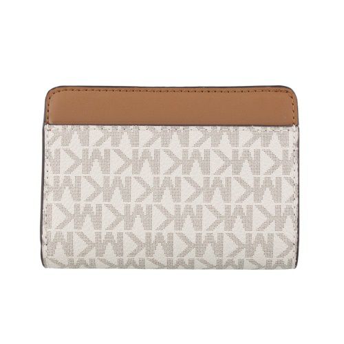 マイケルコース 二つ折り財布 レディース ブラウン MICHAEL KORS 32R4G0KF5B 149 VANILLA ACRN