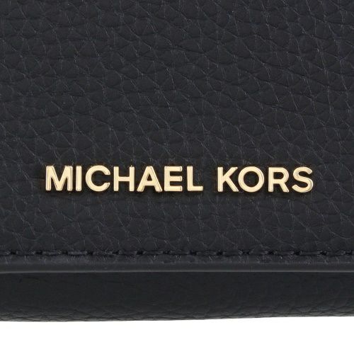 マイケルコース 三つ折り財布 レディース EMPIRE ペブルドレザー トライフォールド ブラック MICHAEL KORS 32S4G8ED8L 001 BLACK