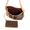 ルイヴィトン ショルダーバッグ レディース モノグラム キャリーオール NM PM ブラウン LOUIS VUITTON M46203