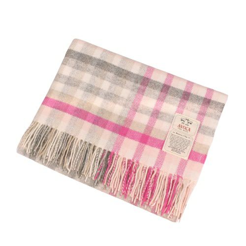 アヴォカ カシミアブレンド ベビーブランケット レディース AVOCA Cashmere Blend Baby Blanket Candy