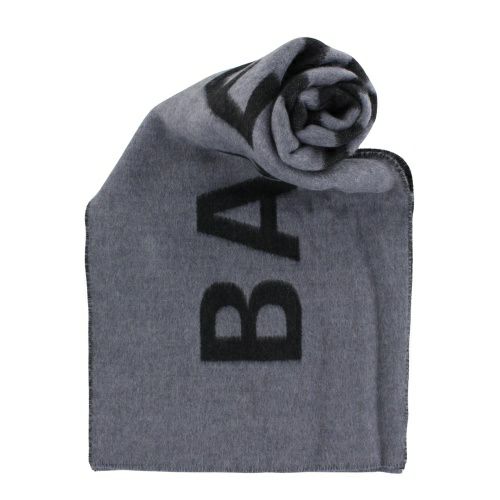 バレンシアガ マフラー メンズ グレー BALENCIAGA 530047 420B0 1260  