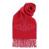 ヴィヴィアンウエストウッド マフラー メンズ レディース レッド Vivienne Westwood 81030006 W00ZH H401 RED