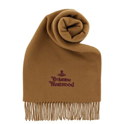 ヴィヴィアンウエストウッド マフラー メンズ レディース ブラウン Vivienne Westwood 81030007 W00Q7 C407 CAMEL