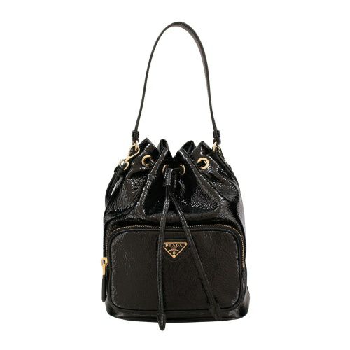 プラダ ショルダーバッグ レディース ブラック PRADA 1BH038 V UOM 
